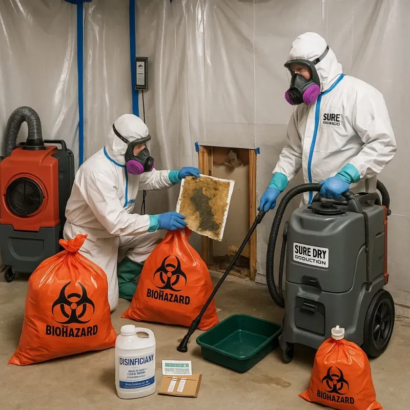 Contaminated Water Handling Protocols process in Duquesne, PA