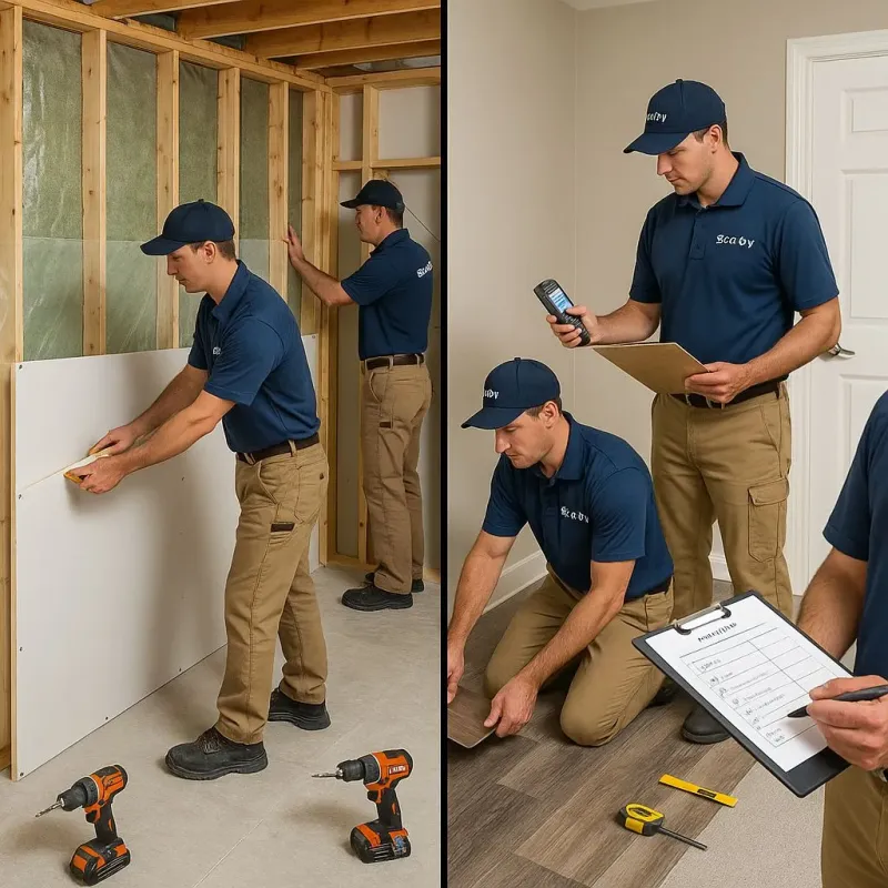 Repairs and Reconstruction process in Duquesne, PA
